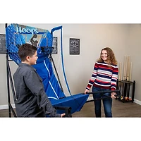 Jeu de basketball style arcade de 81 po à deux filets Hoops de Hathaway (BG2237BL)