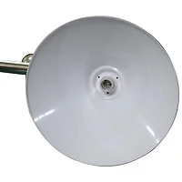 Hathaway Hanging Stainless Steel Billiard Table Lights - Silver/Grey