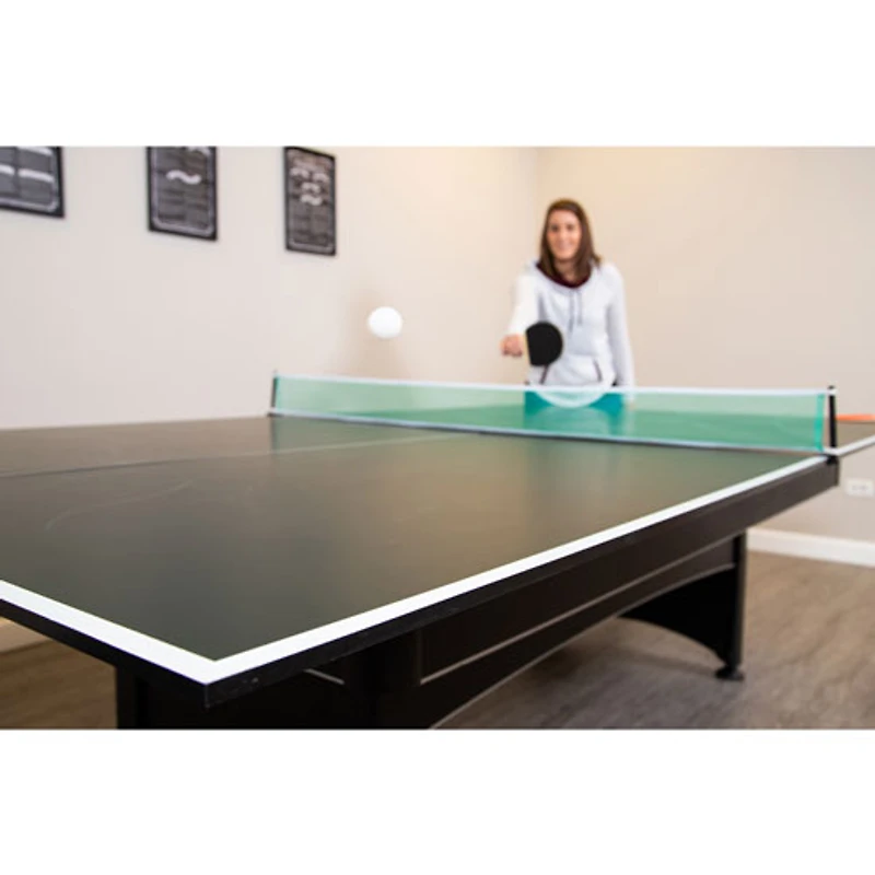 Dessus de table de tennis de table transformable de 108 po de Hathaway pour table de billard
