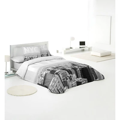 Gouchee Design NYC Collection Cotton Percale Duvet Set - Queen - Multi-Colour