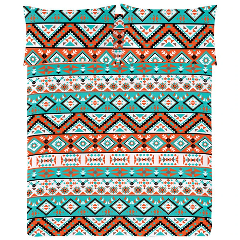 Gouchee Design Africa 3-Piece 200 Thread Count Cotton Duvet Cover Set - King