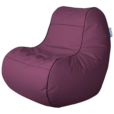 Sitting Point Chillybean Scuba Contemporary Bean Bag Chair - Purple