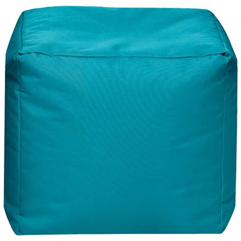 Fauteuil poire contemporain Cube Brava de Sitting Point - Turquoise