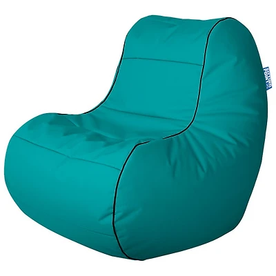 Fauteuil poire contemporain Chillybean Scuba de Sitting Point - Turquoise