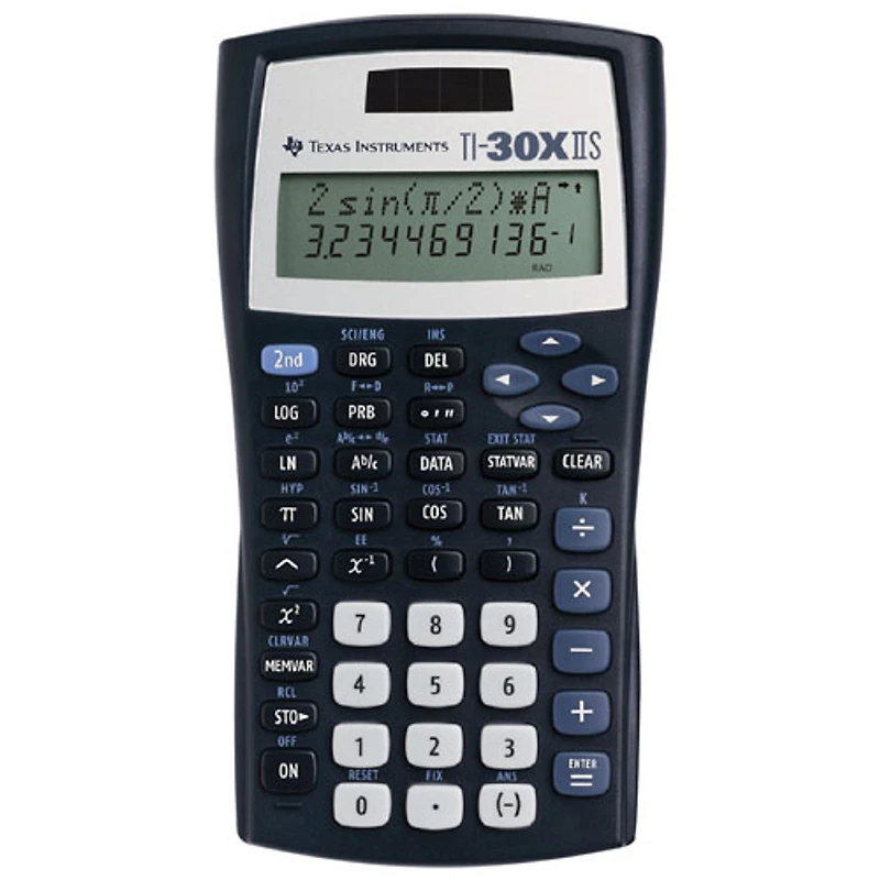 Calculatrice scientifique à 2 lignes TI-30X IIS de Texas Instruments