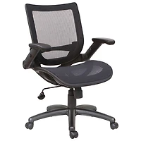TygerClaw Ergonomic Mid-Back Mesh Task Chair (BBTYFC22317) - Black