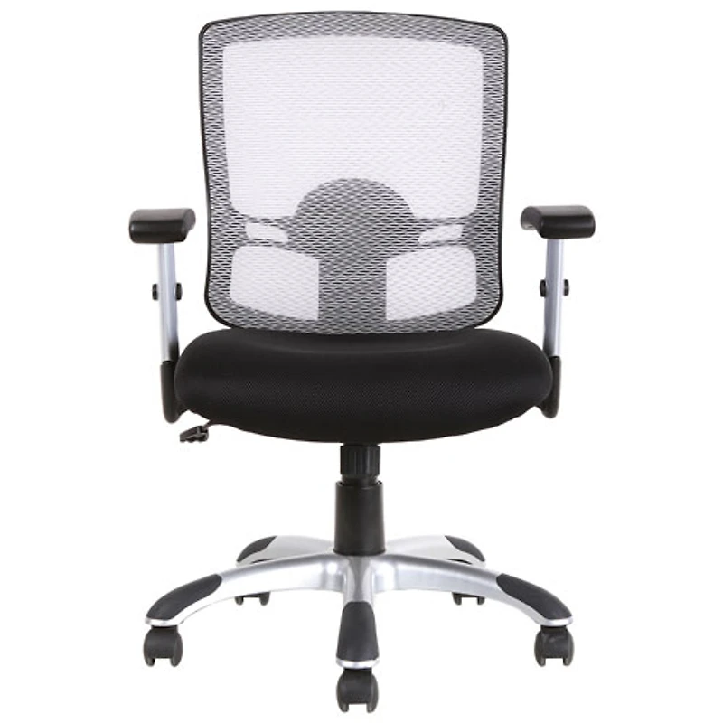 TygerClaw Ergonomic Mid-Back Mesh Task Chair (BBTYFC22319) - Black