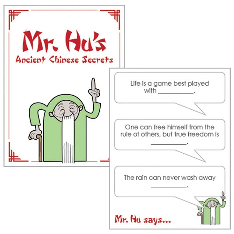 Mr. Hu Said What? Card Game