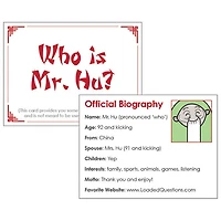 Mr. Hu Said What? Card Game