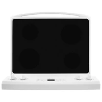Cuisinière électrique autonome à surface lisse 4,8 pi3 30 po d'Amana (YAER6303MFW) - Blanc