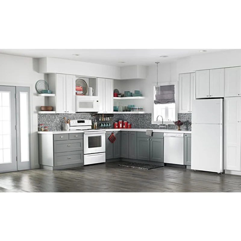 Cuisinière électrique autonome serpentins four autonett. 4,8 pi3 30 po Amana (YACR4503SFW) - Blanc