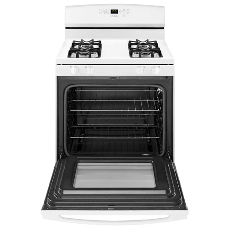Amana 30" 5.0 Cu. Ft. Self-Clean Freestanding Gas Range (AGR6603SFW) - White