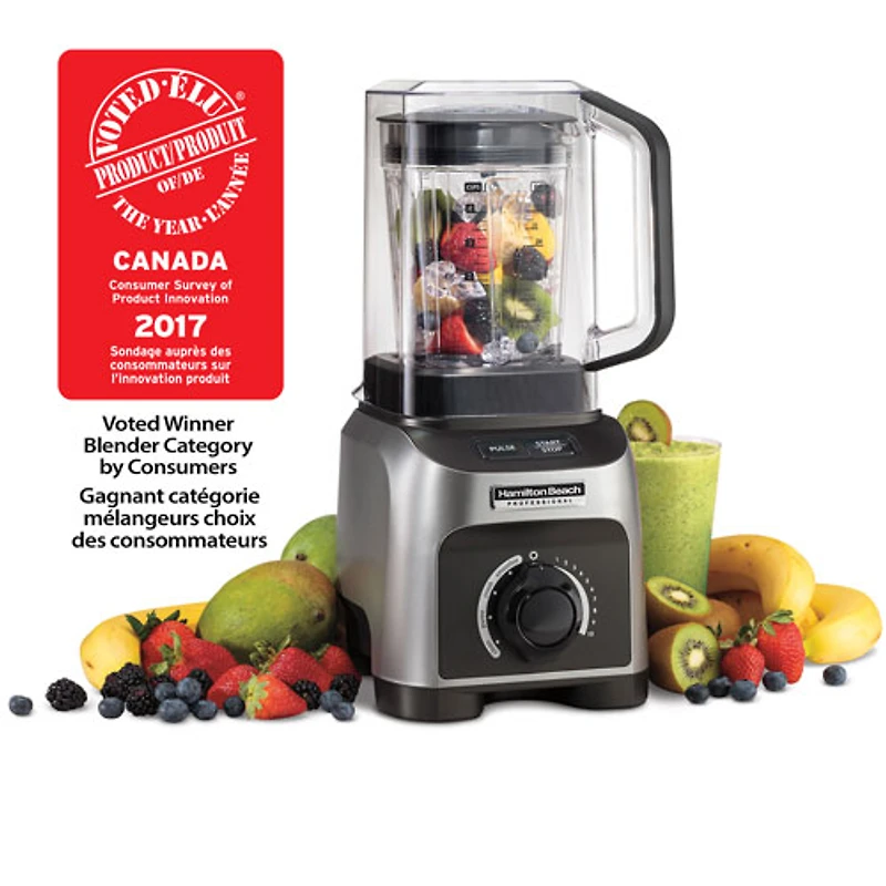 Hamilton Beach Professional Quiet Shield 1L Stand Blender with Sound Enclosure