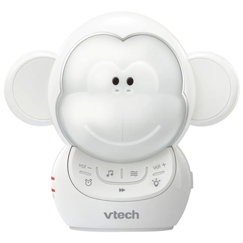 VTech Myla The Monkey Portable Soother Sound Machine - White/Grey - English