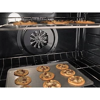 Whirlpool 30" 6.7 Cu. Ft. Double Oven 5-Element Freestanding Electric Range (YWGE745C0FS) - Stainless