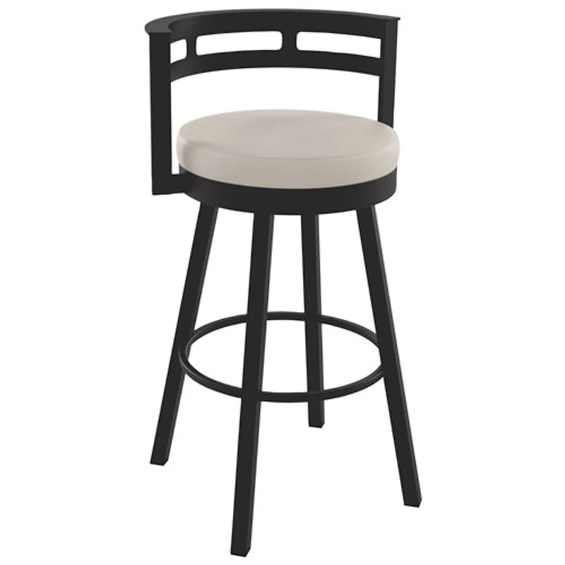 Render Modern Counter Height Barstool - Cobrizo/Oyster