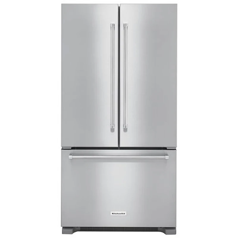 KitchenAid 36" Counter-Depth French Door Refrigerator - Stainless Steel - Open Box-Perfect Condition