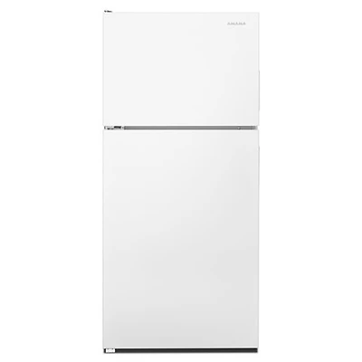 Amana 30" 18.1 Cu. Ft. Top Freezer Refrigerator - White - Open Box - Perfect Condition
