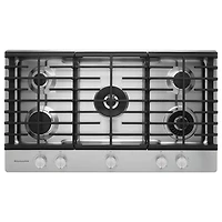 KitchenAid 36" 5-Burner Gas Burner Gas Cooktop - Stainless Steel - Open Box - Perfect Condition