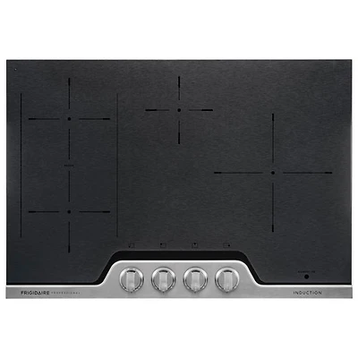 Surface de cuisson à induction de 30 po de Frigidaire (FPIC3077RF) - Inox - BO - Parfait état