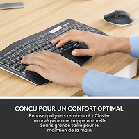 Logitech MK850 Bluetooth Optical Ergonomic Keyboard & Mouse Combo