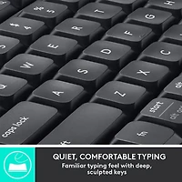 Ensemble avec souris optique et clavier ergonomiques Bluetooth MK850 de Logitech - Français