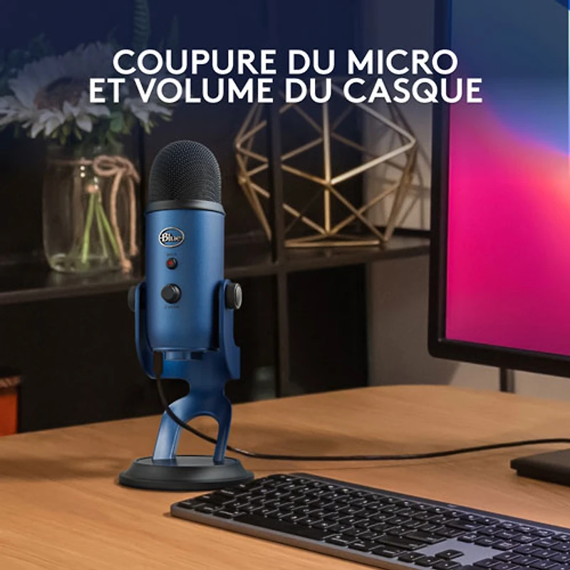 Blue Microphones Yeti USB Microphone - Midnight Blue