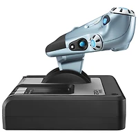 Manche Flight X52 de Saitek par Logitech G - Noir-argenté