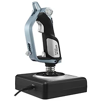 Manche Flight X52 de Saitek par Logitech G - Noir-argenté