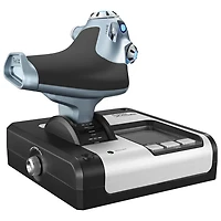 Manche Flight X52 de Saitek par Logitech G - Noir-argenté