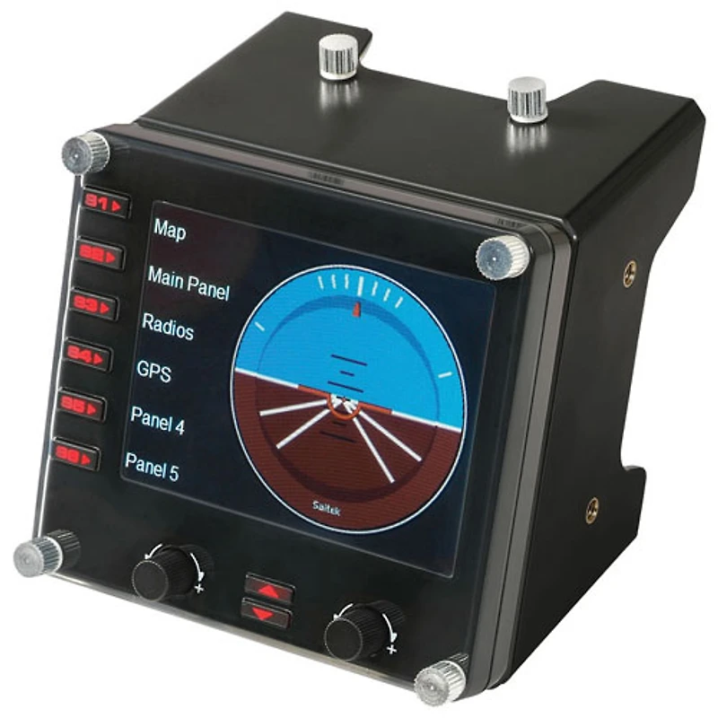 Tableau de bord Pro Flight de Saitek de Logitech G - Noir