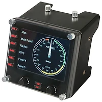 Tableau de bord Pro Flight de Saitek de Logitech G - Noir