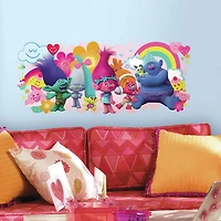 RoomMates Trolls Movie Giant Wall Decals