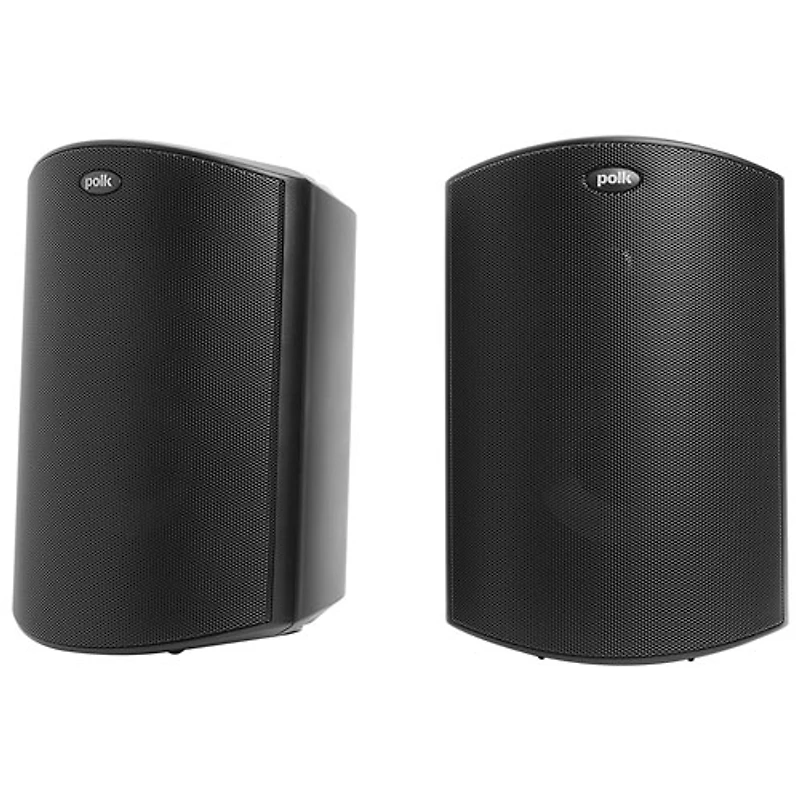Haut-parleurs d'extérieur à 2 voies 100 W Atrium 6 de Polk Audio - Paire - Noir