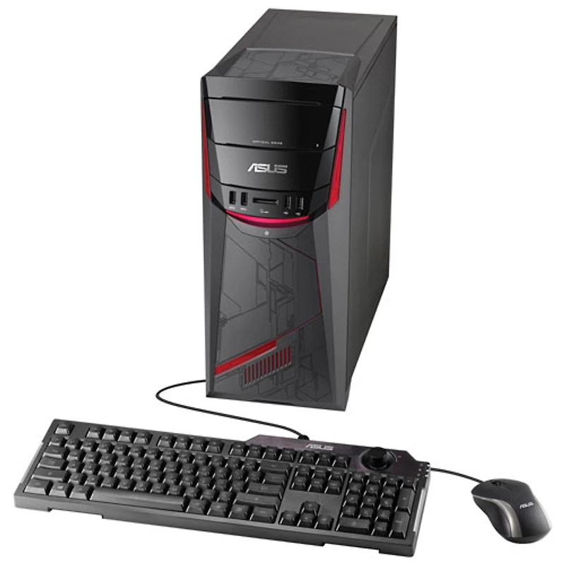 ASUS G11 Gaming PC (Intel Core i5-7400/ 1TB HDD/ 12GB RAM/ NVIDIA GeForce GTX1050/ Windows 10)
