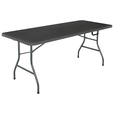 Table rectangulaire pliable de 6 pi COSCO - Noir