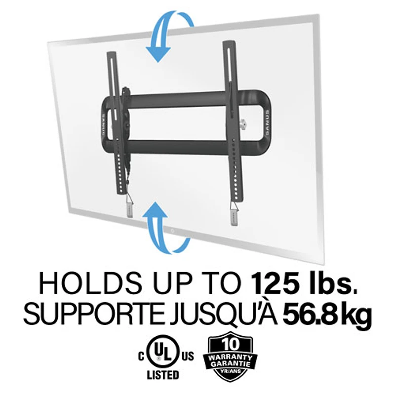 Support mural inclinable pour téléviseur de 37 à 55 po de SANUS - Exclusivité Best Buy