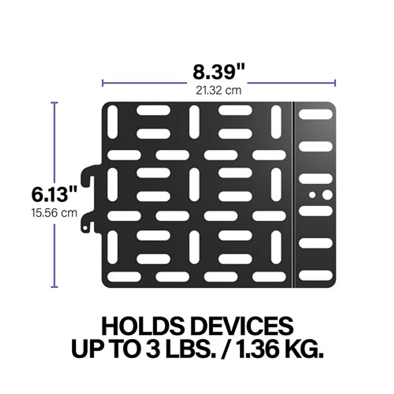 Panneau de fixation de SANUS pour appareils de diffusion