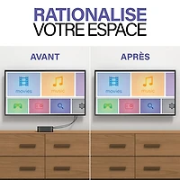 Panneau de fixation de SANUS pour appareils de diffusion