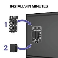 Panneau de fixation de SANUS pour appareils de diffusion