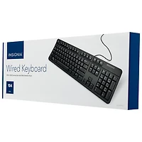 Clavier avec fil d'Insignia - Noir - Exclusivité Best Buy