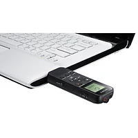 Enregistreur vocal numérique mono de 4 Go de Sony avec port USB intégré (ICDPX370)
