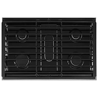 Whirlpool 30" 6.0 Cu. Ft. Double Oven 5-Burner Slide-In Gas Range (WGG745S0FS) - Stainless Steel