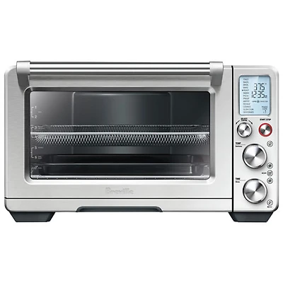 Four grille-pain à convection et friteuse à air chaud Smart Oven de Breville - 1 pi³/28,3 l - Acier inoxydable