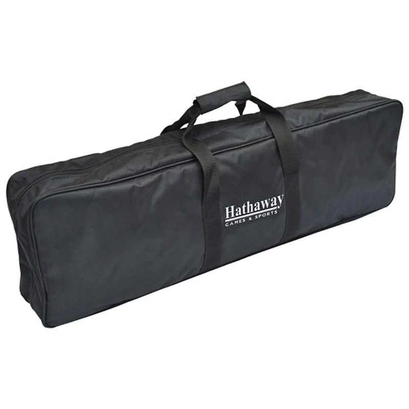 Jeu de croquet portatif de luxe de Hathaway