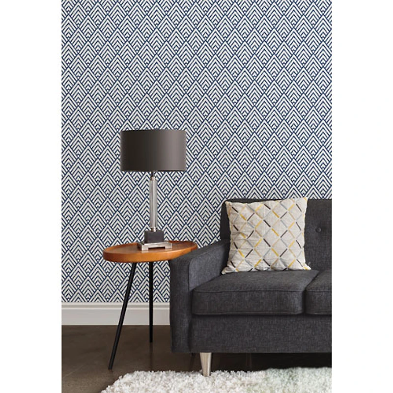 Papier peint autocollant Arrowhead de NuWallpaper - Bleu