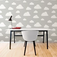 Papier peint autocollant Clouds de NuWallpaper - Gris