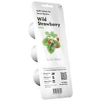 Click & Grow Wild Strawberry Seed Capsule Refill - 3 Pack