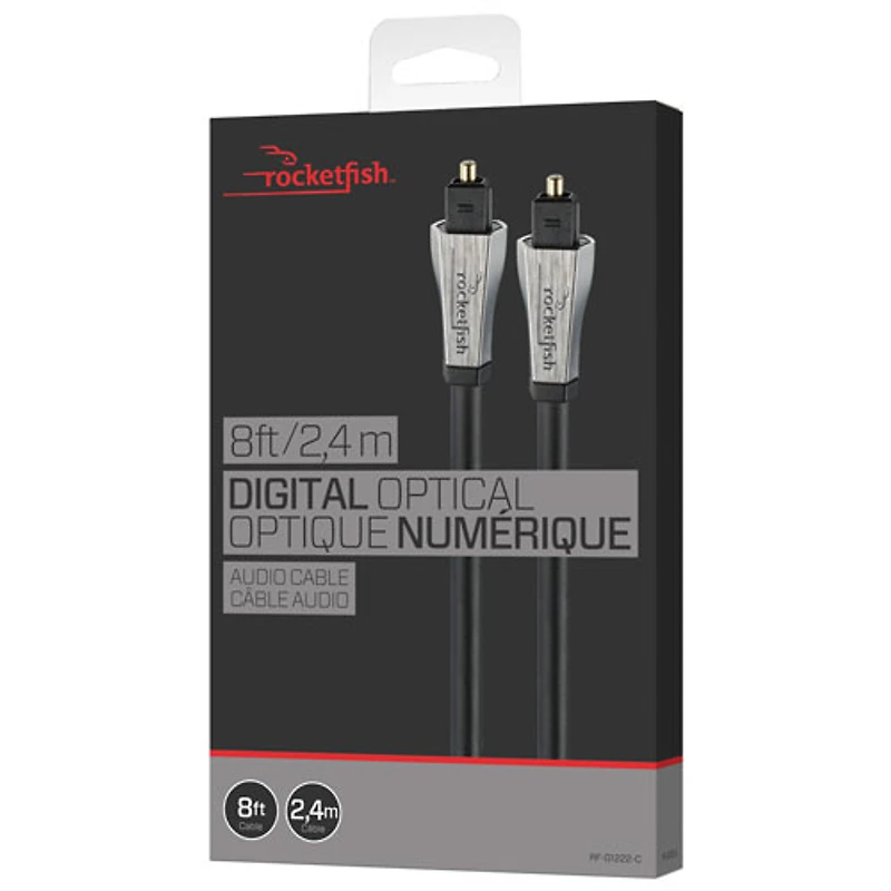 Câble optique de 2,4 m (8 pi) de Rocketfish - Exclusivité Best Buy