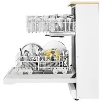 Whirlpool 24" 64dB Portable Dishwasher (WDP370PAHW) - White